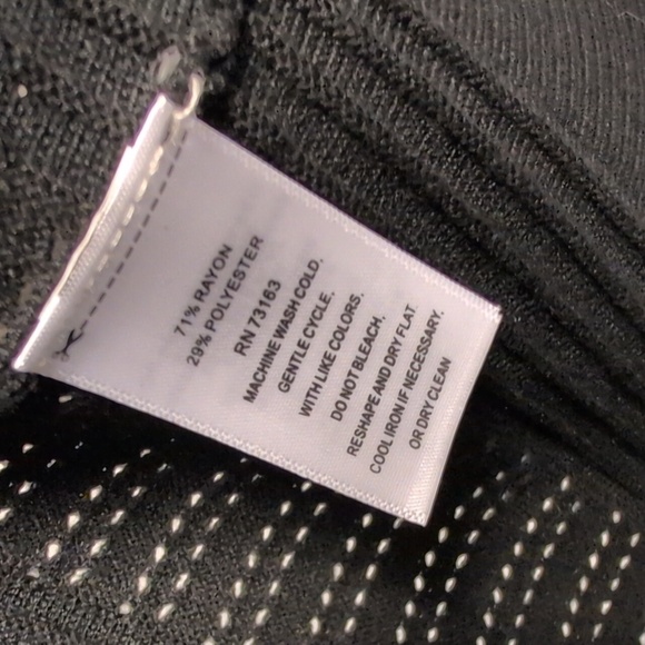 Cable & Gauge Set Of 2 Open Cardigan Sweaters Black and Brown XL - Picture 7 of 14